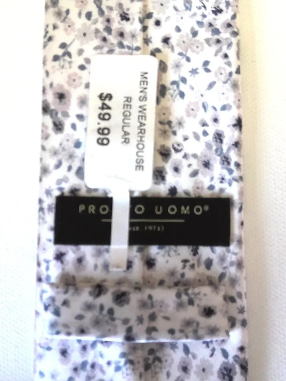 Pronto Uomo floral tie classic